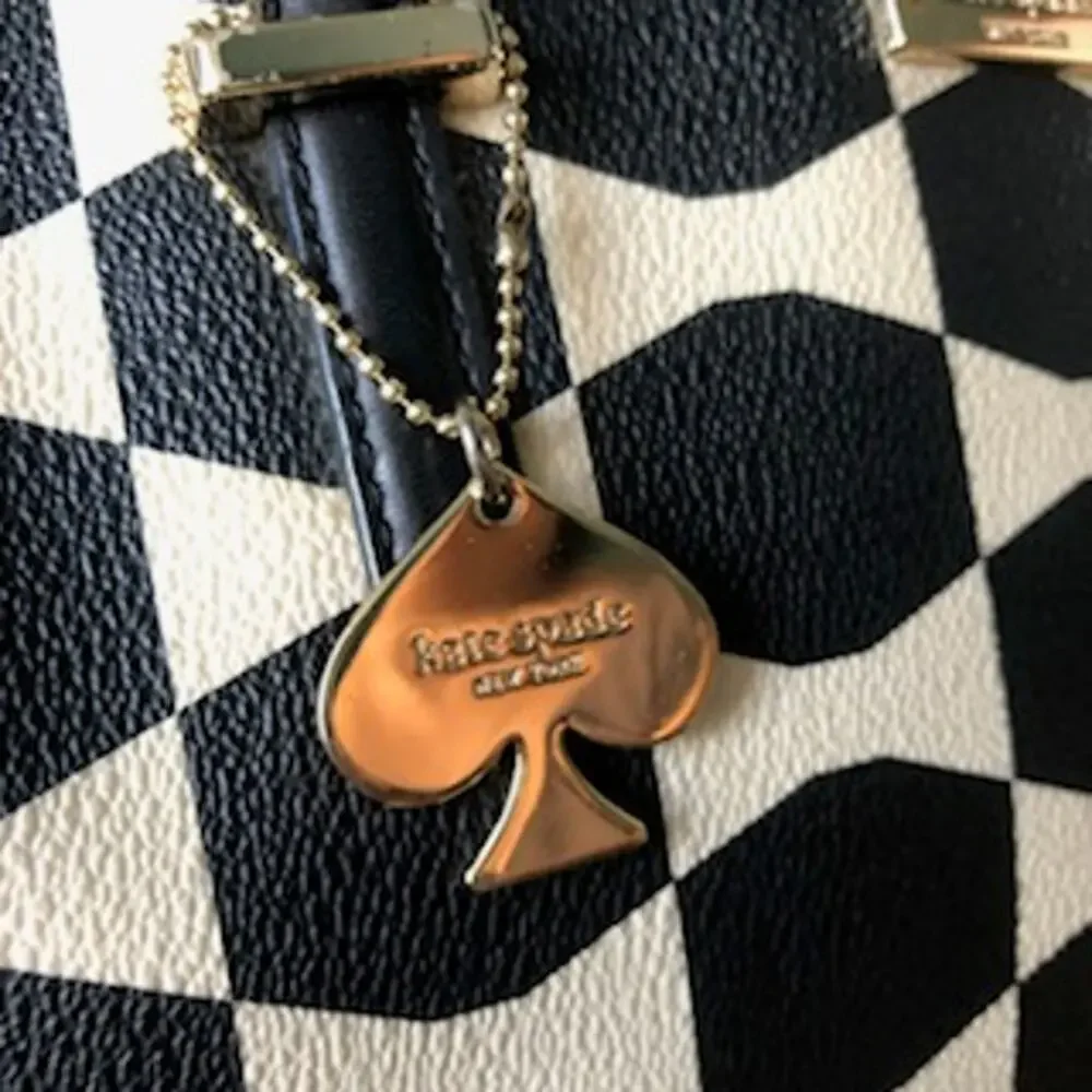 Kate Spade Black/Cream Satchel